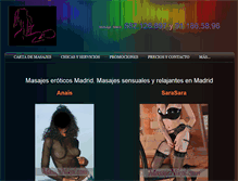 Tablet Screenshot of masajenikol.com